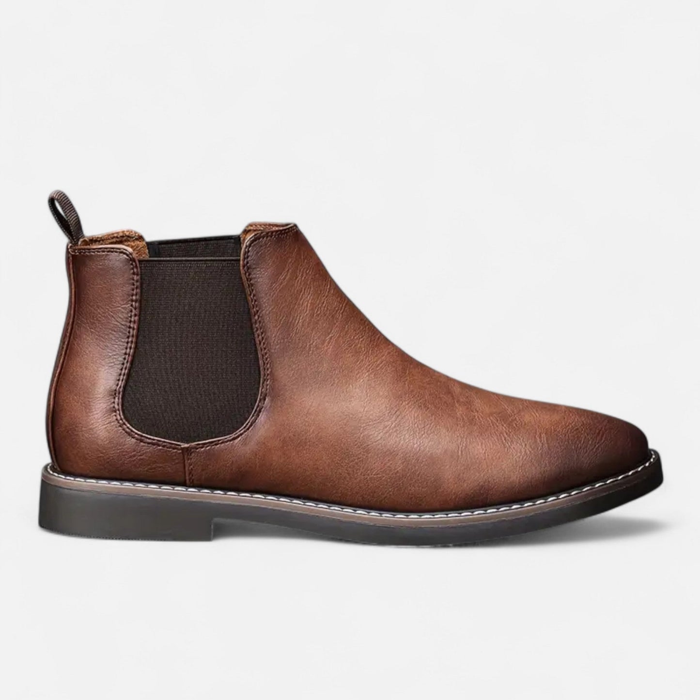 Auvier | Men’s Two-Tone Retro Ankle Boots
