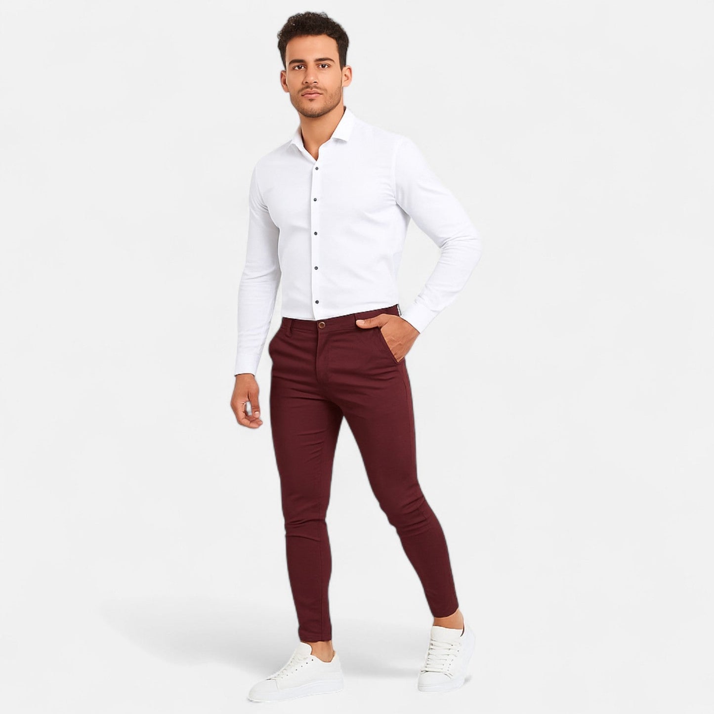 Auvier | Casual Trousers for Men – Relaxed Elegance, Controlled Comfort