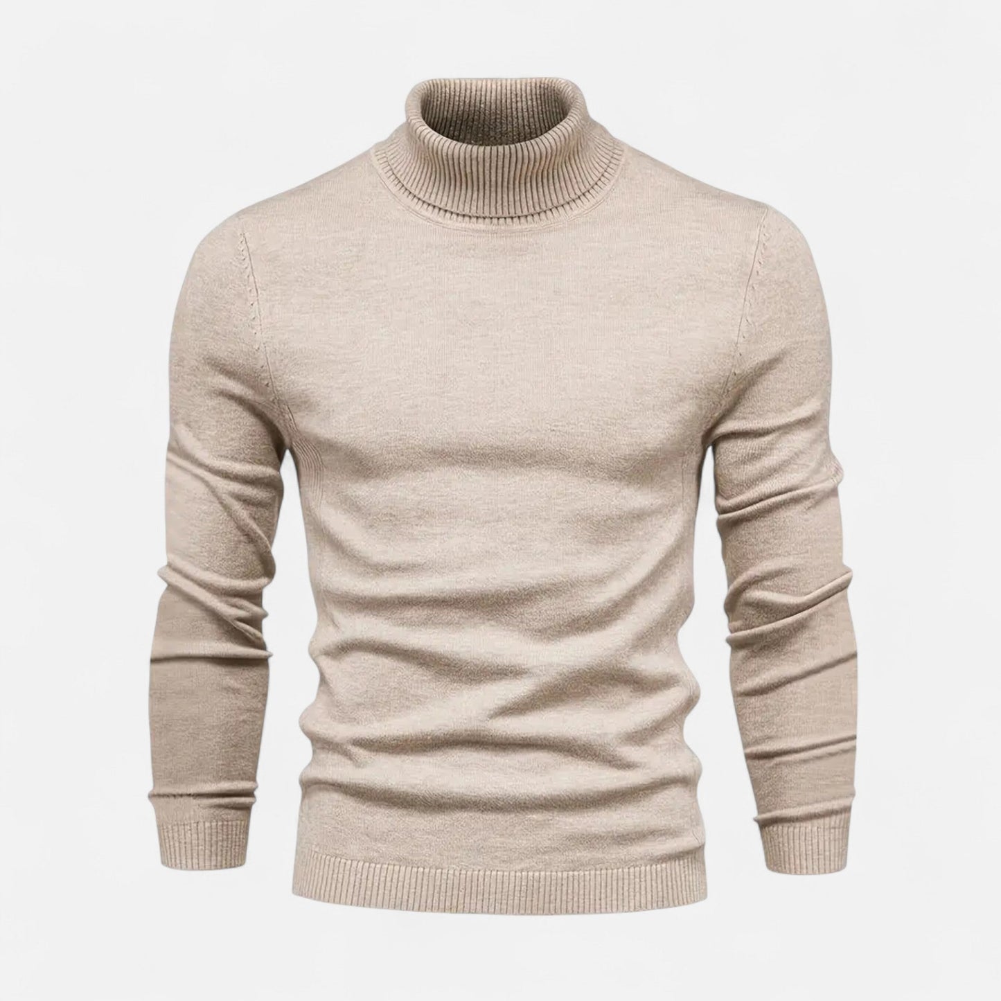 Auvier | Men’s Lapel-Neck Knitted Sweater