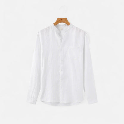 Auvier | Men’s Linen Shirt – Natural Freshness, Effortless Elegance
