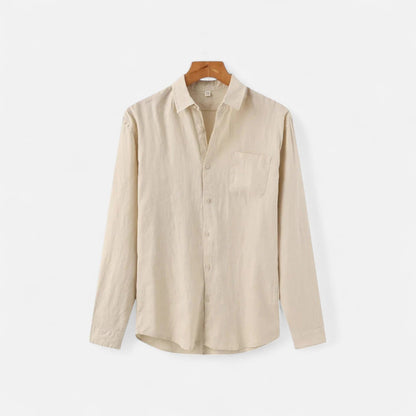 Auvier | Men’s Linen Shirt – Natural Freshness, Effortless Elegance