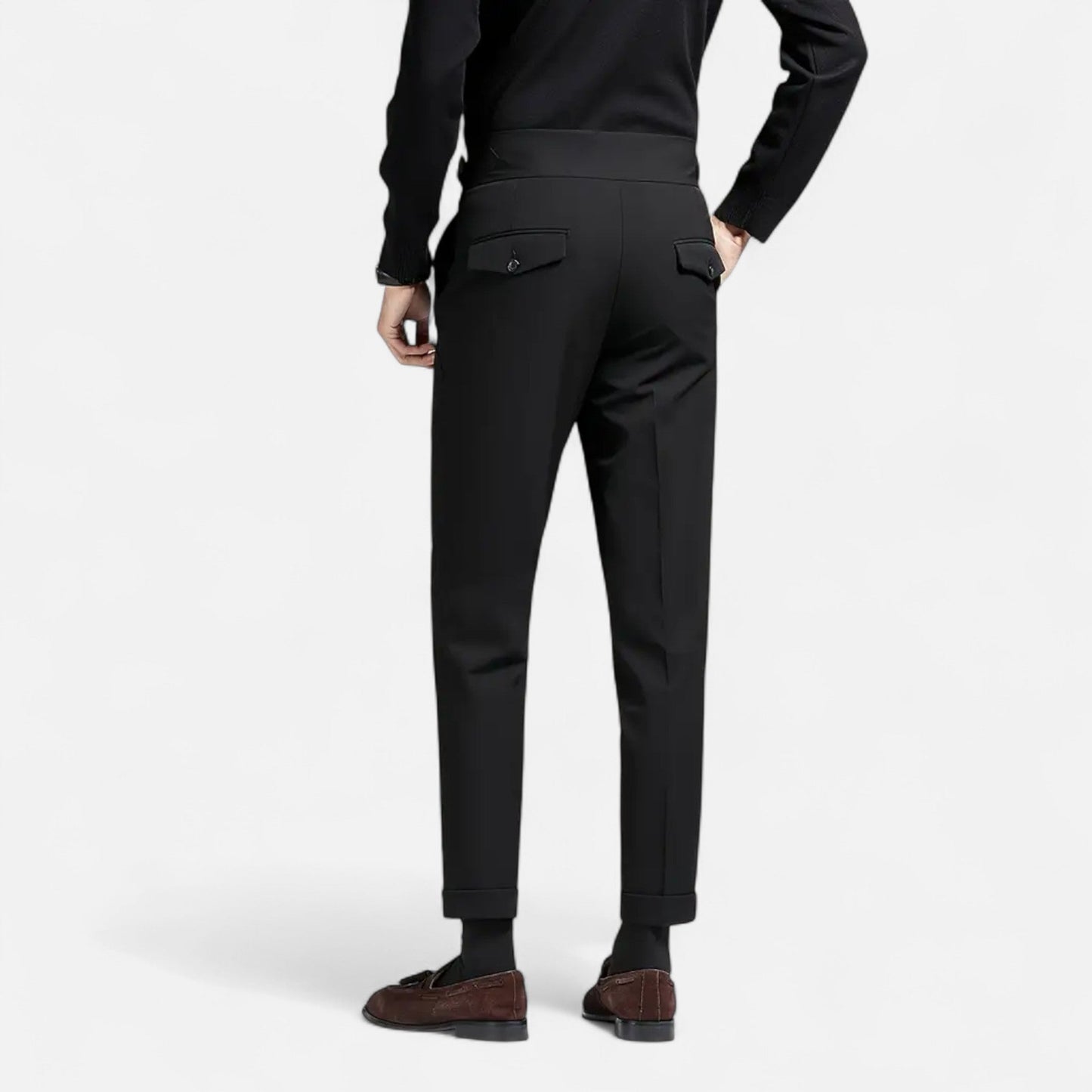 Auvier | Men’s Classic Naples Suit Bottoms