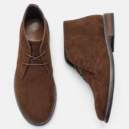 Auvier | Men’s Vintage Lace-Up Ankle Boots