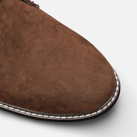 Auvier | Men’s Vintage Lace-Up Ankle Boots