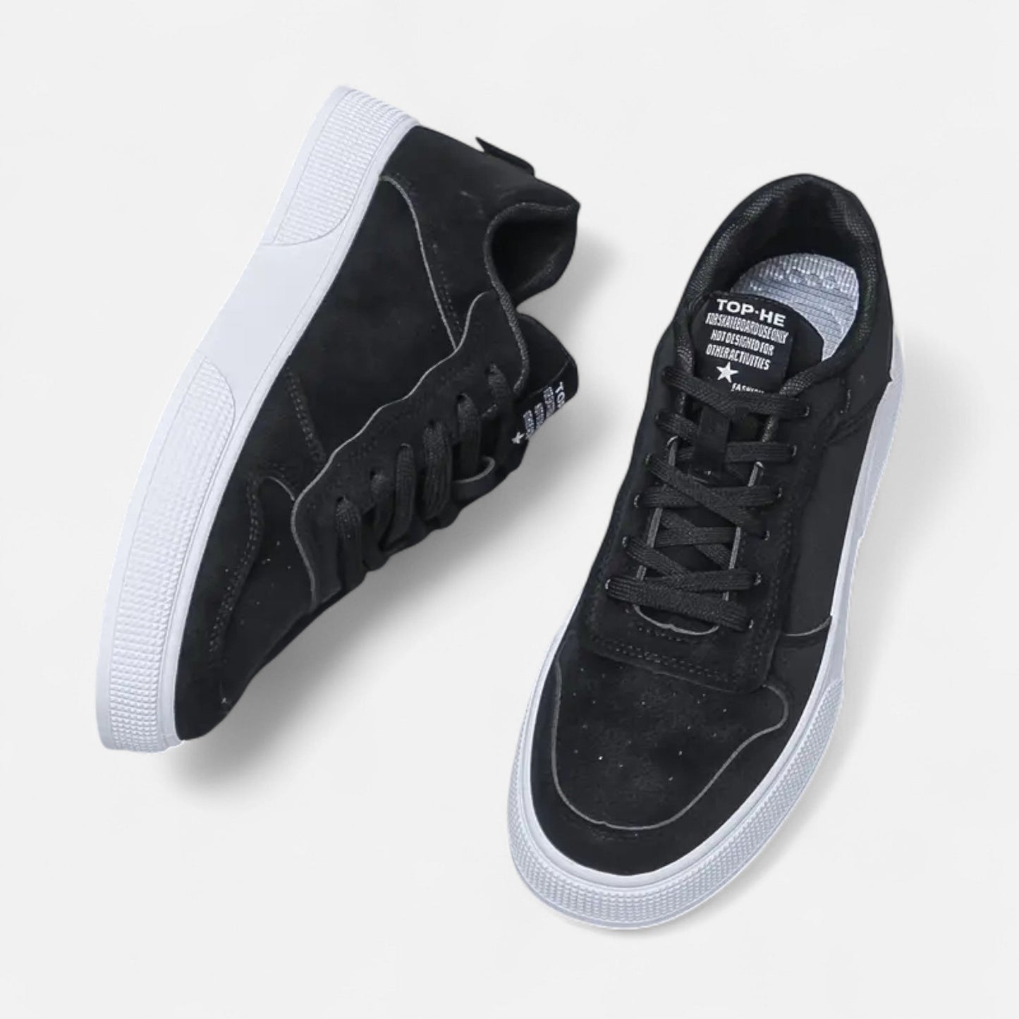Auvier | Men’s Low-Top Lace-Up Skate Shoes