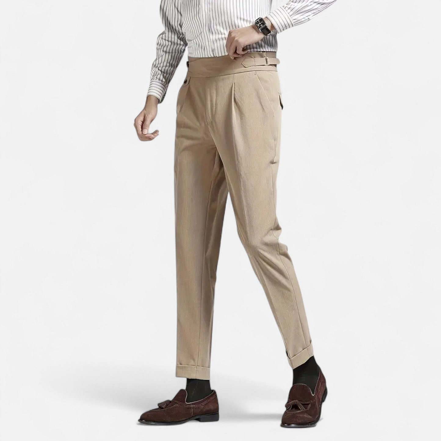 Auvier | Men’s Classic Naples Suit Bottoms