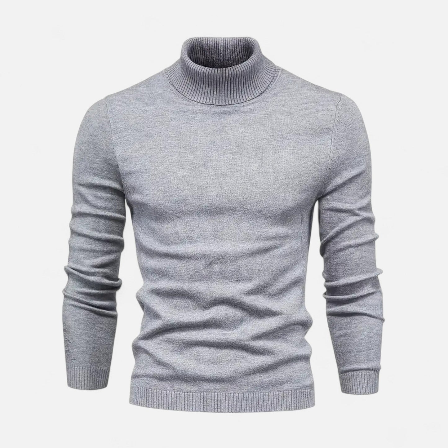 Auvier | Men’s Lapel-Neck Knitted Sweater