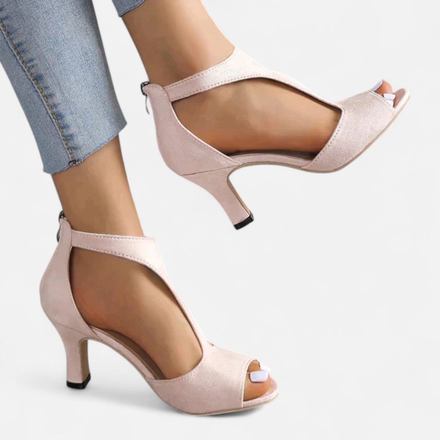 Auvier | Orthopedic Heeled Sandals for Women – Anatomical Comfort, Confident Elegance