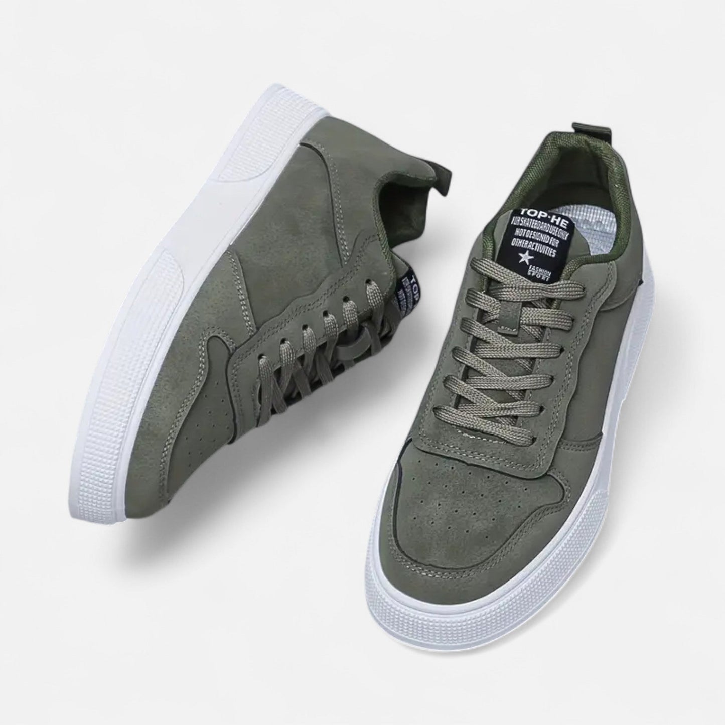 Auvier | Men’s Low-Top Lace-Up Skate Shoes