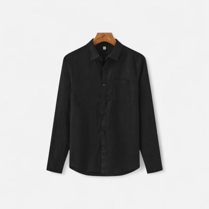 Auvier | Men’s Linen Shirt – Natural Freshness, Effortless Elegance