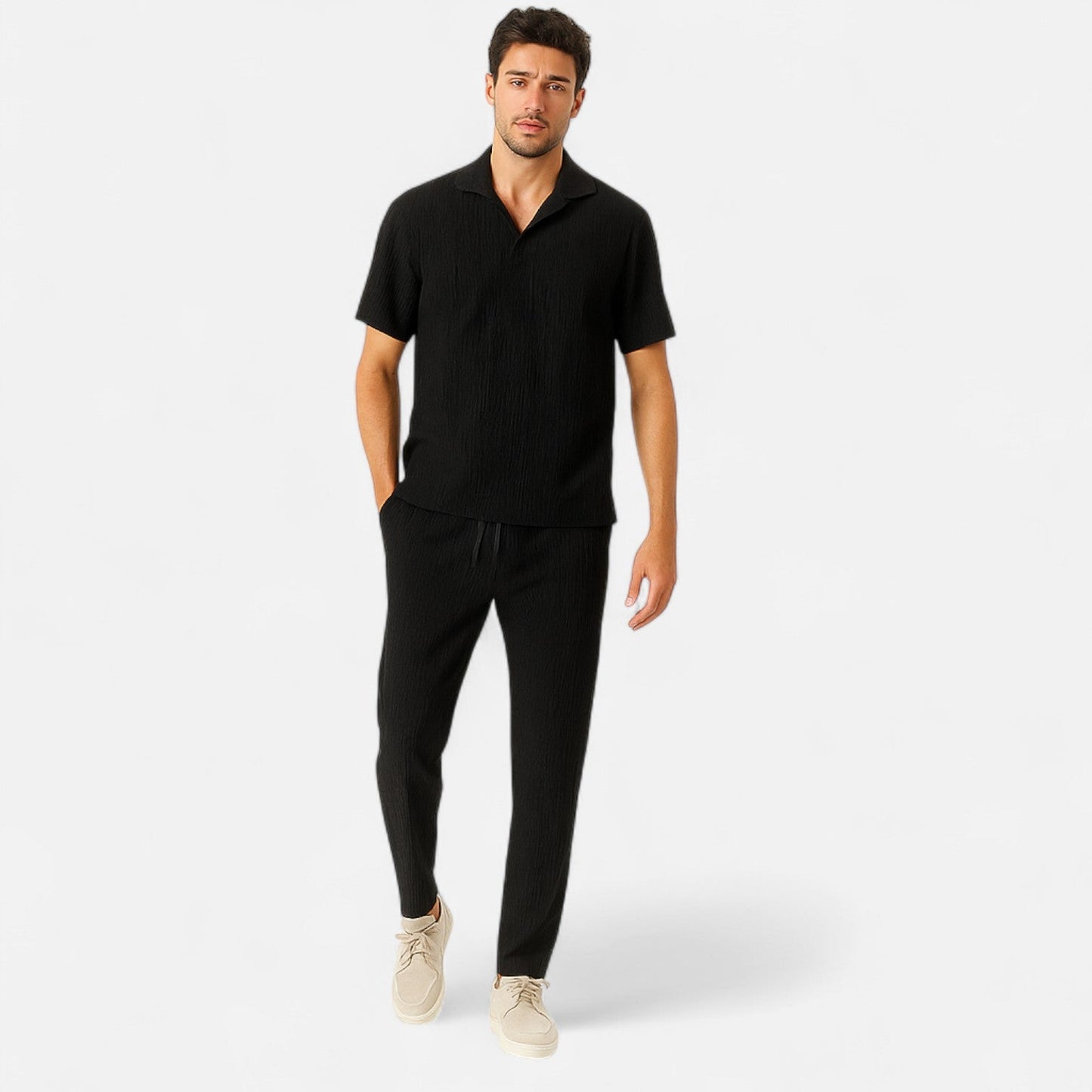 Auvier | Men’s Polo Set – Coordinated Style, Everyday Comfort