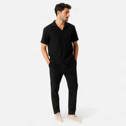 Auvier | Men’s Polo Set – Coordinated Style, Everyday Comfort