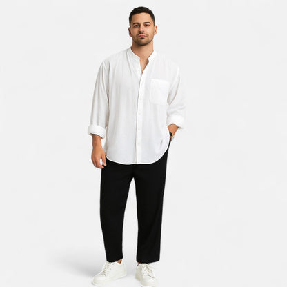 Auvier | Soft Luxury Trousers for Men – Superior Comfort, Natural Elegance