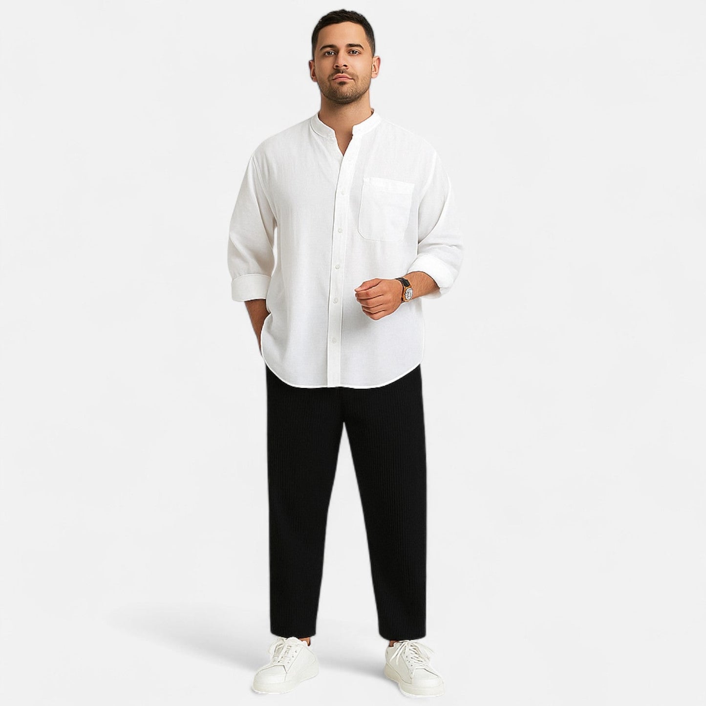 Auvier | Soft Luxury Trousers for Men – Superior Comfort, Natural Elegance