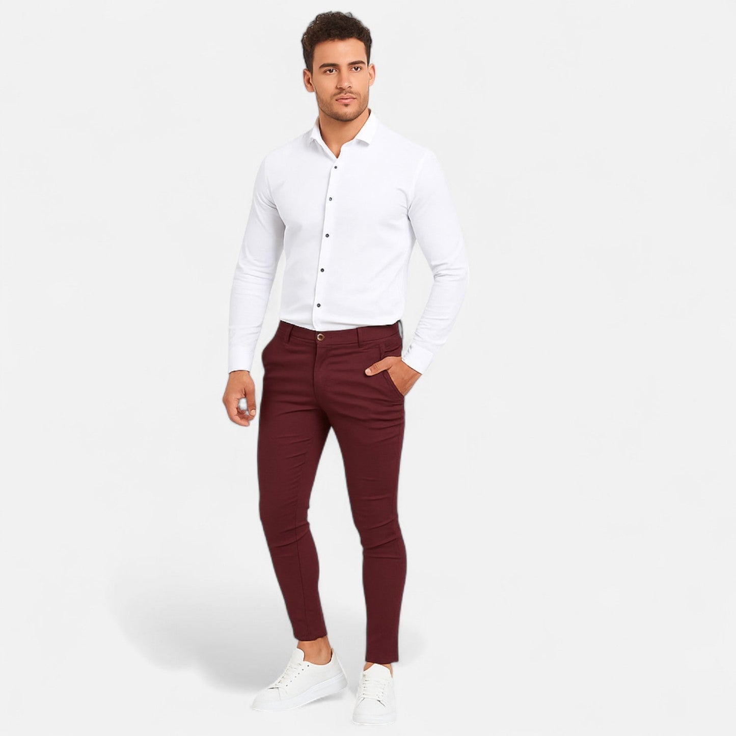 Auvier | Casual Trousers for Men – Relaxed Elegance, Controlled Comfort