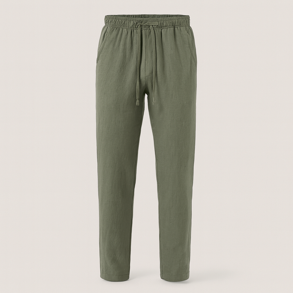Auvier | Men’s Linen Trousers – Natural Lightness, Effortless Elegance