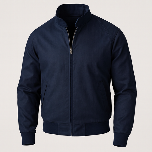 Auvier | Men’s Stand-Collar Zipper Jacket