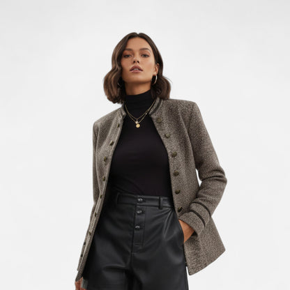 Auvier | Women’s Double-Breasted Blazer Jacket