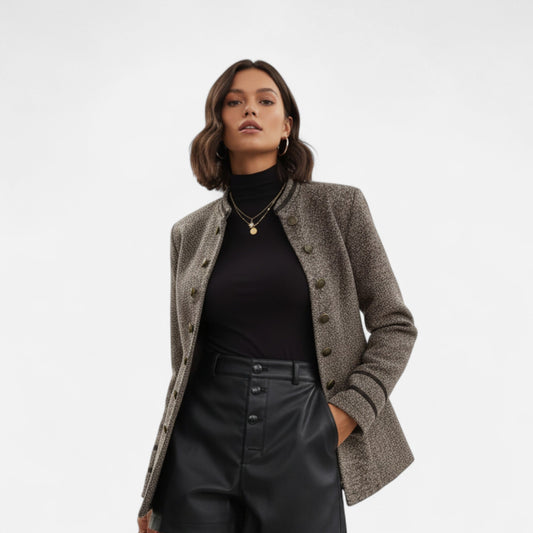 Auvier | Women’s Double-Breasted Blazer Jacket
