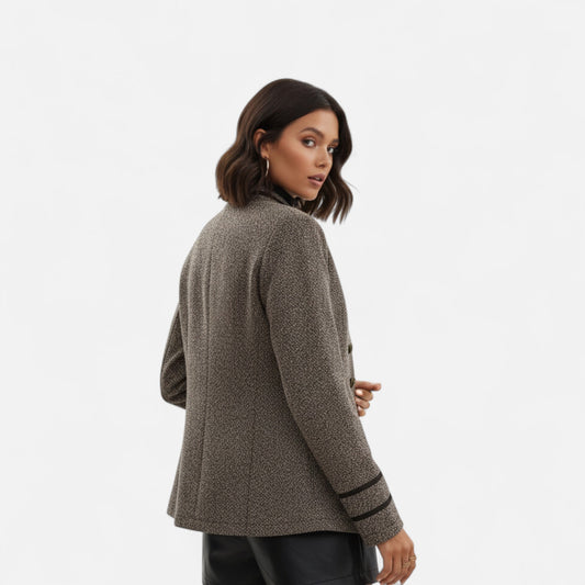 Auvier | Women’s Double-Breasted Blazer Jacket