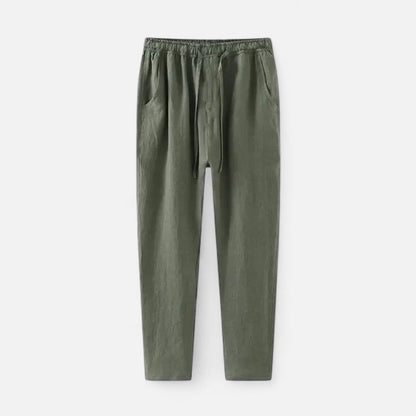 Auvier | Men’s Linen Trousers – Natural Lightness, Effortless Elegance