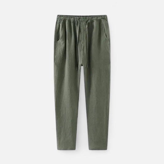 Auvier | Men’s Linen Trousers – Natural Lightness, Effortless Elegance