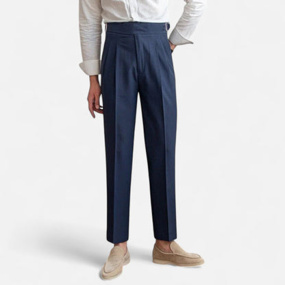 Auvier | Pantalon Homme Taille Haute – Structure Affirmée, Élégance Intemporelle