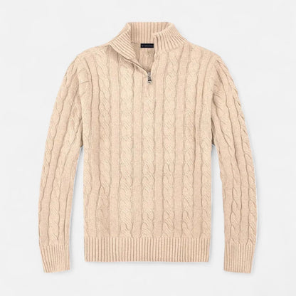 Auvier | Men’s Half-Zip Sweater – Casual Style, Premium Finish