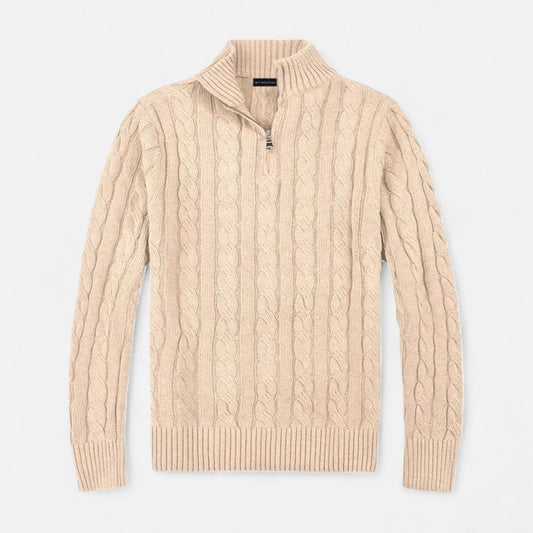 Auvier | Men’s Half-Zip Sweater – Casual Style, Premium Finish