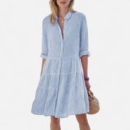 Auvier | Robe Femme Légère et Élégante – Fluidité d’Été, Style Décontracté Chic