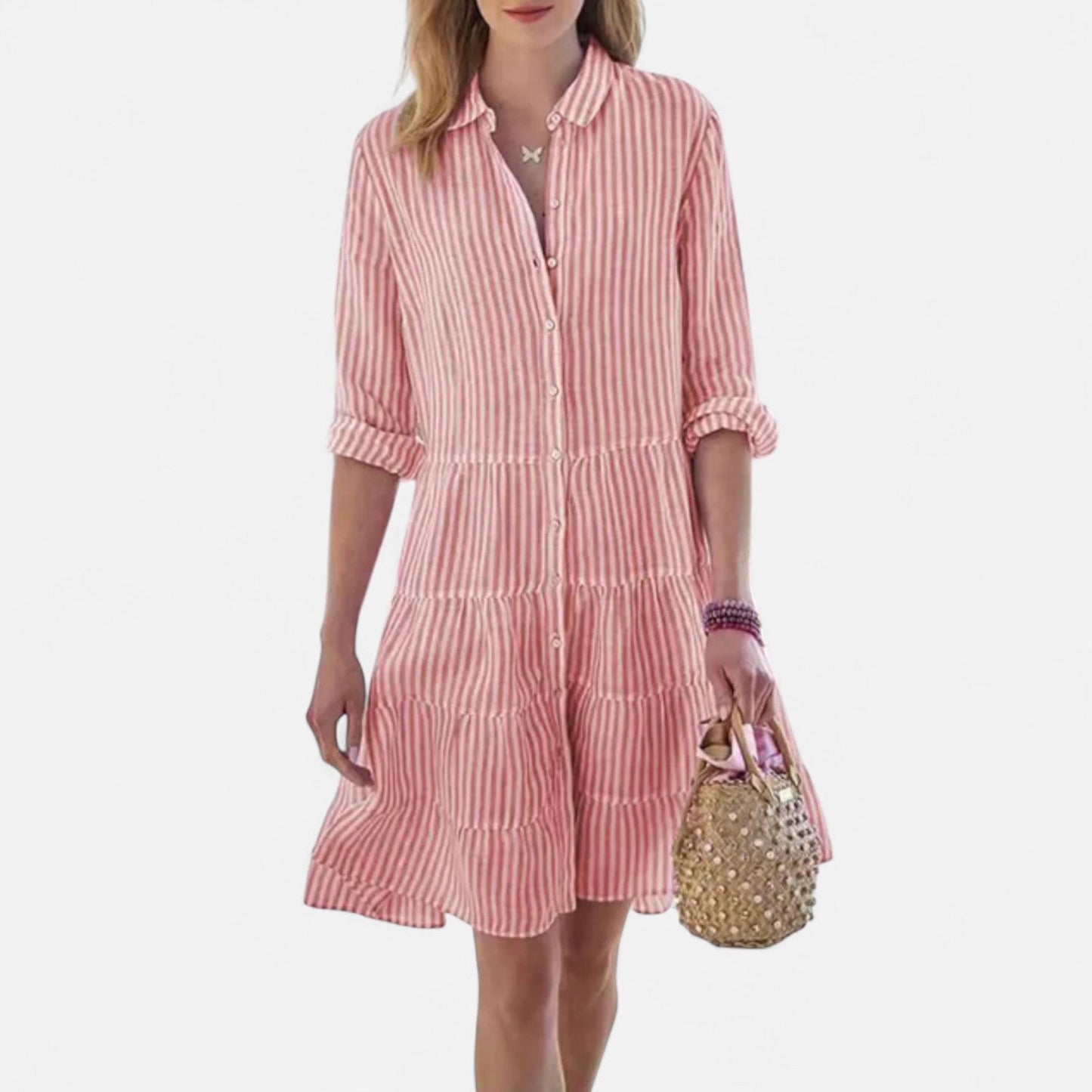 Auvier | Robe Femme Légère et Élégante – Fluidité d’Été, Style Décontracté Chic