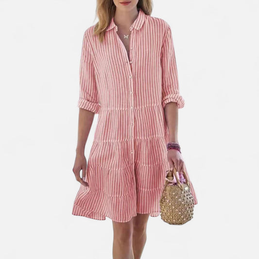 Auvier | Robe Femme Légère et Élégante – Fluidité d’Été, Style Décontracté Chic