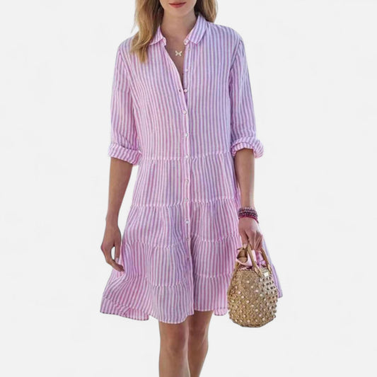 Auvier | Robe Femme Légère et Élégante – Fluidité d’Été, Style Décontracté Chic