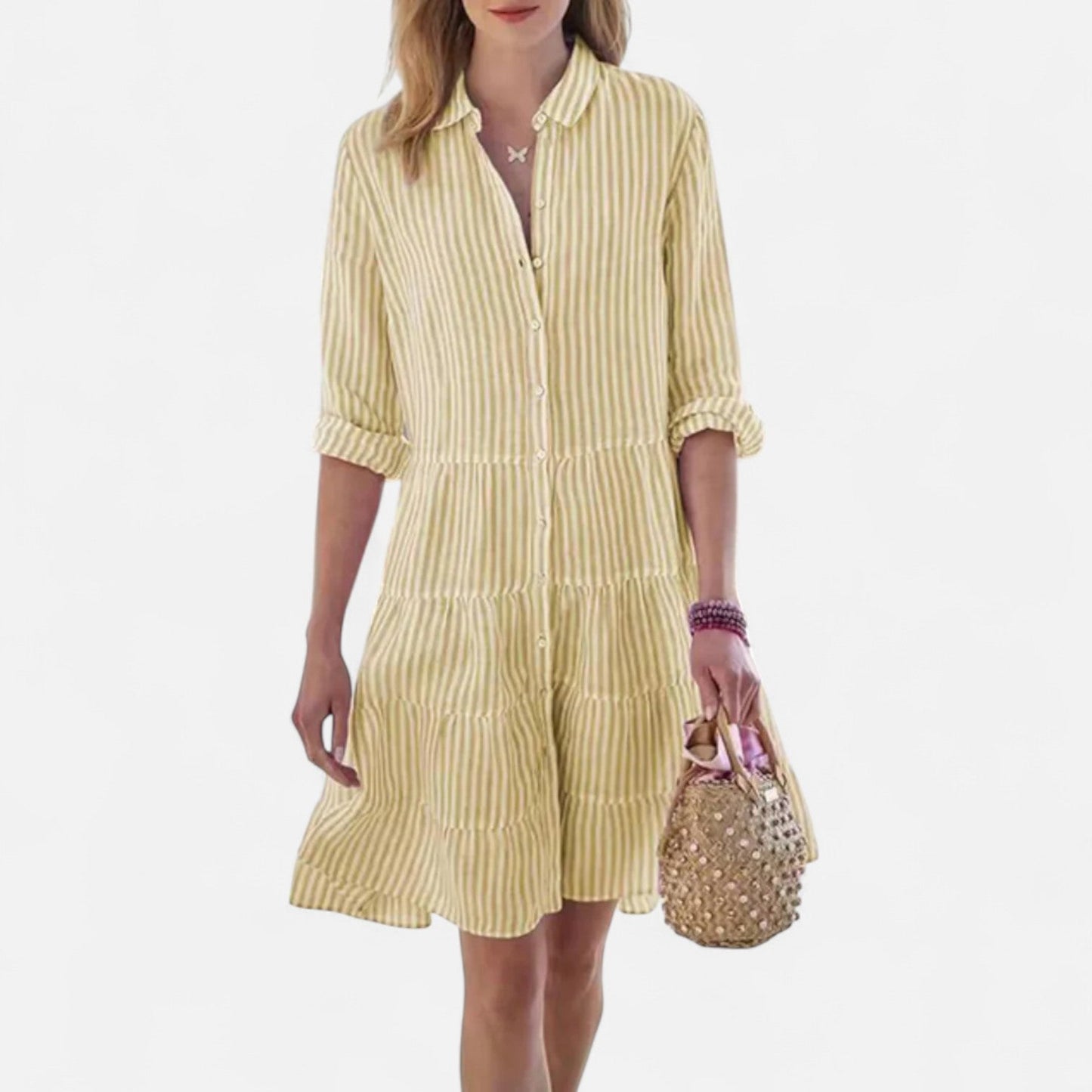 Auvier | Robe Femme Légère et Élégante – Fluidité d’Été, Style Décontracté Chic