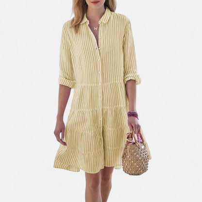 Auvier | Robe Femme Légère et Élégante – Fluidité d’Été, Style Décontracté Chic
