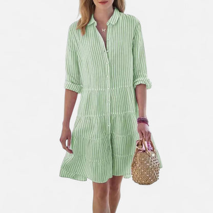 Auvier | Robe Femme Légère et Élégante – Fluidité d’Été, Style Décontracté Chic
