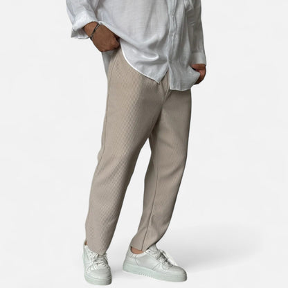Auvier | Soft Luxury Trousers for Men – Superior Comfort, Natural Elegance