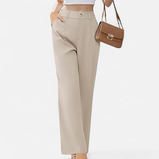 Auvier | Women’s Straight-Leg Tailored Trousers