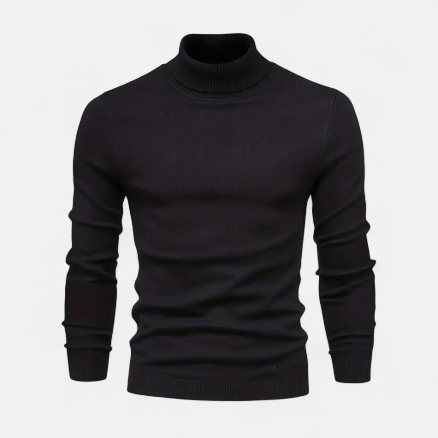 Auvier | Men’s Lapel-Neck Knitted Sweater
