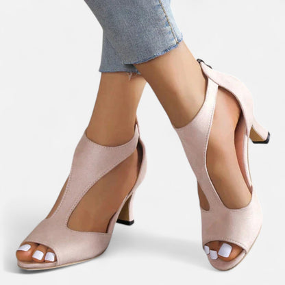 Auvier | Orthopedic Heeled Sandals for Women – Anatomical Comfort, Confident Elegance