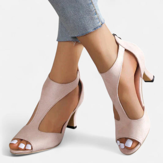 Auvier | Orthopedic Heeled Sandals for Women – Anatomical Comfort, Confident Elegance