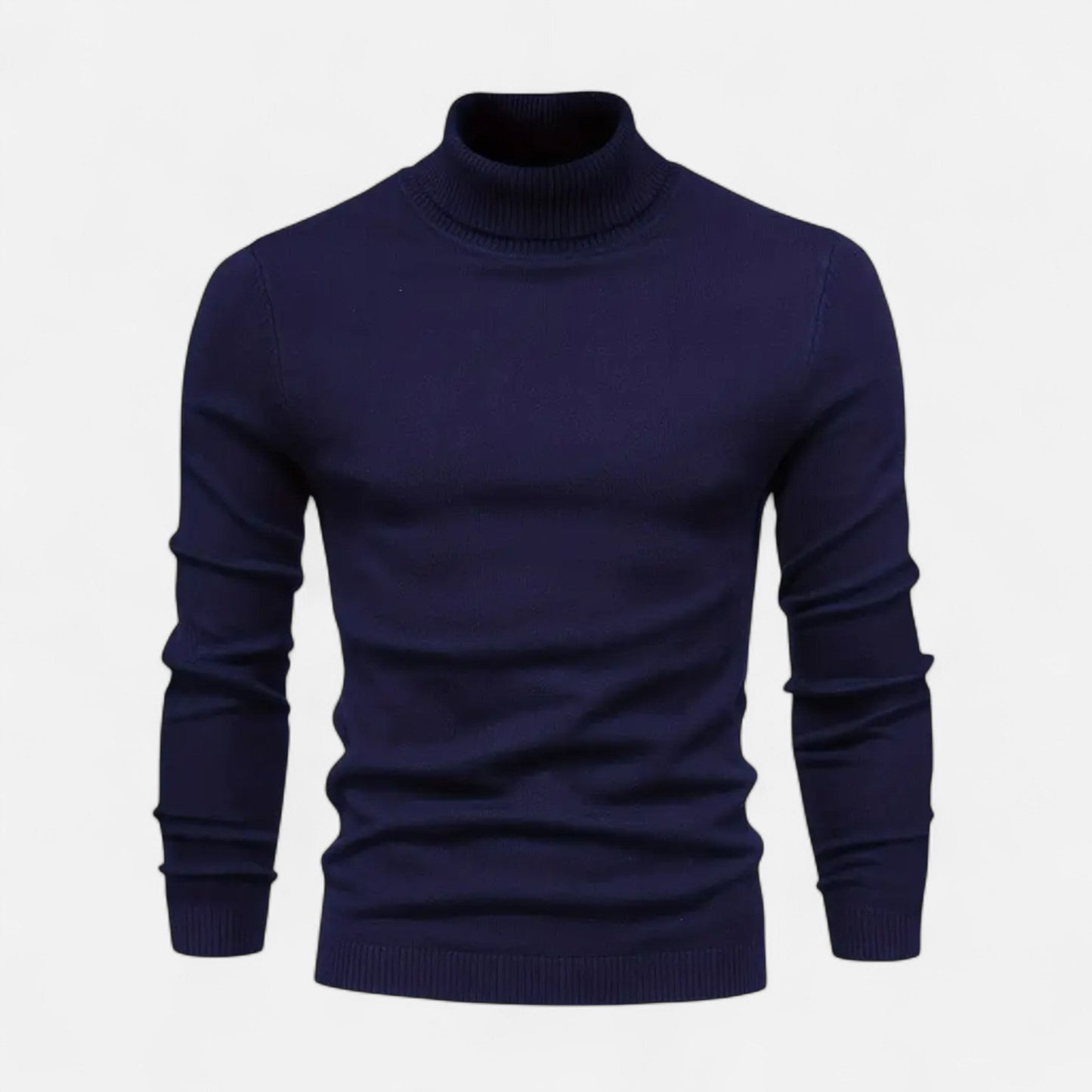 Auvier | Men’s Lapel-Neck Knitted Sweater