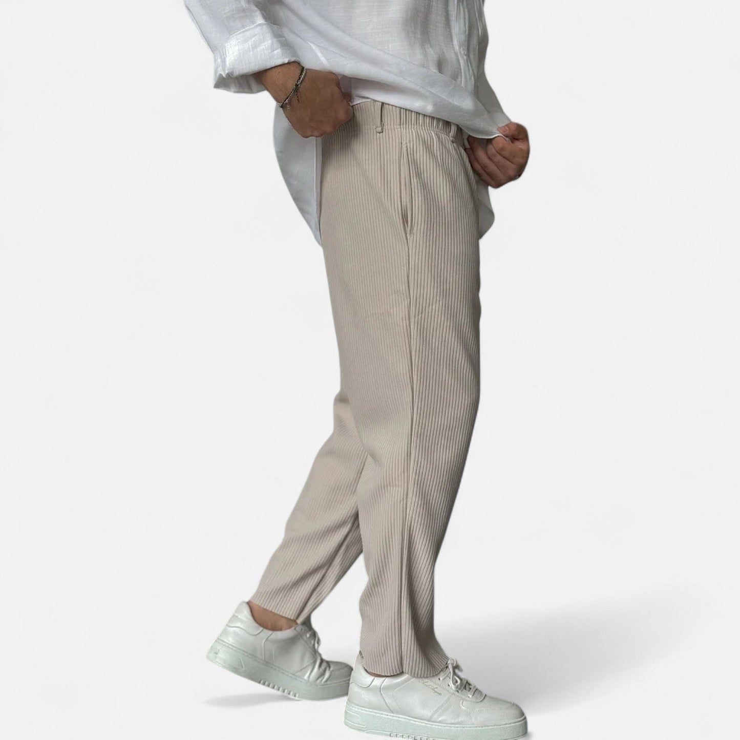 Auvier | Soft Luxury Trousers for Men – Superior Comfort, Natural Elegance