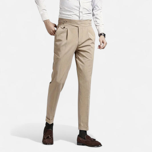 Auvier | Men’s Classic Naples Suit Bottoms