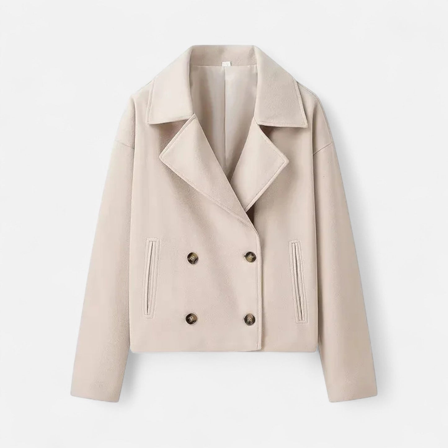 Auvier | Women’s Vintage Double-Breasted Coat