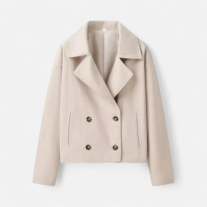 Auvier | Women’s Vintage Double-Breasted Coat