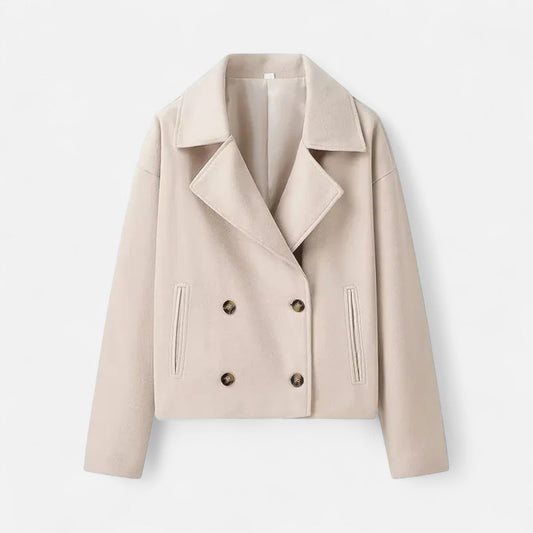 Auvier | Women’s Vintage Double-Breasted Coat