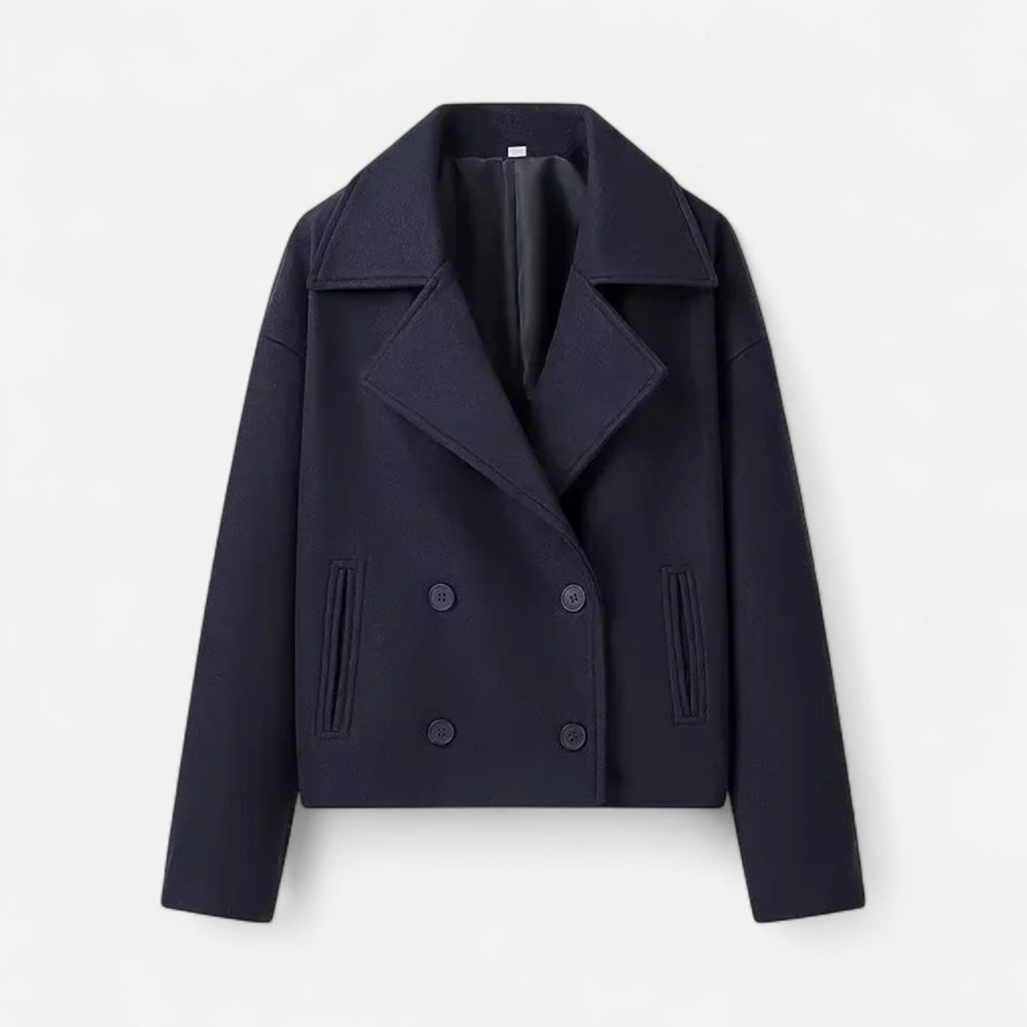 Auvier | Women’s Vintage Double-Breasted Coat
