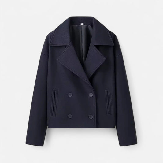 Auvier | Women’s Vintage Double-Breasted Coat
