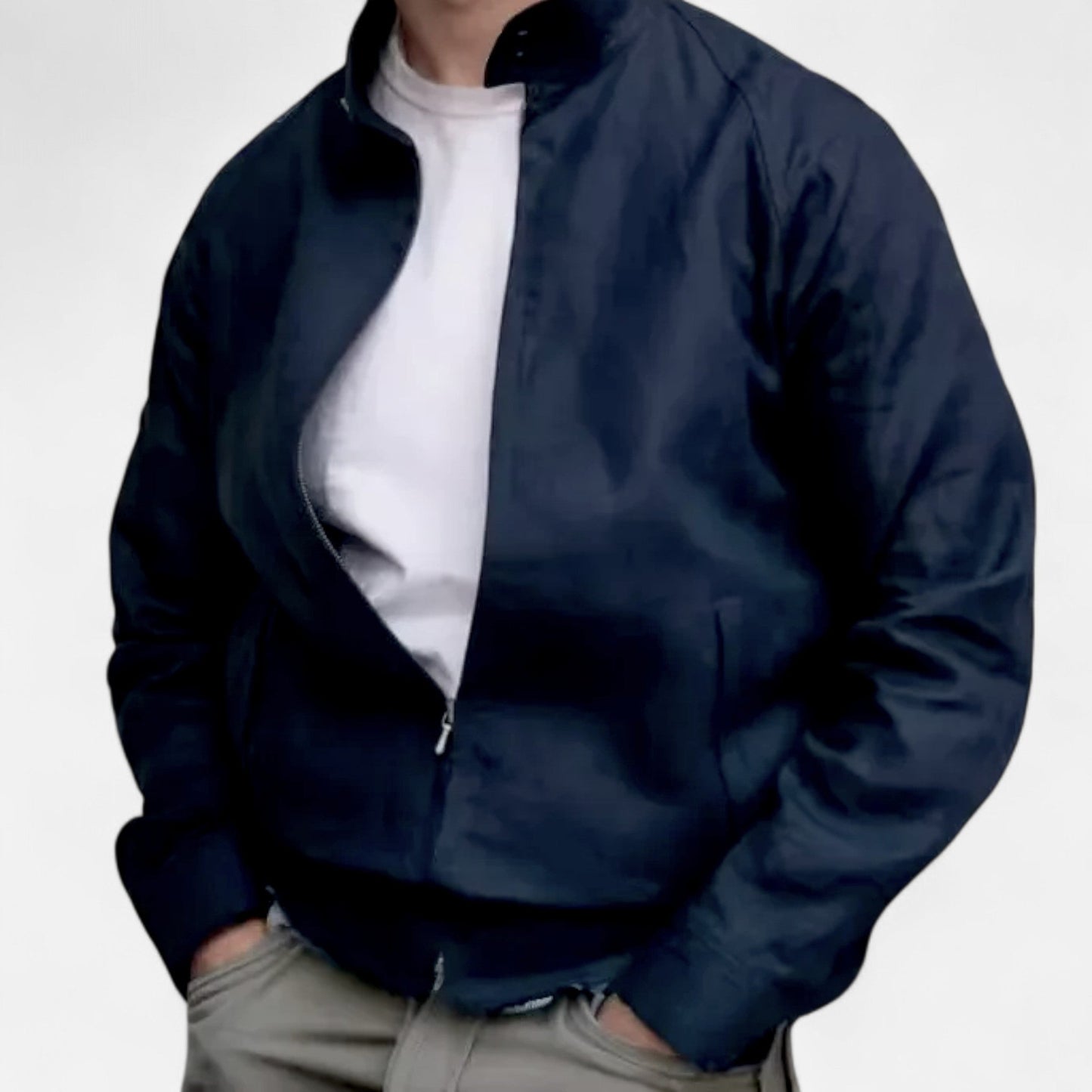 Auvier | Men’s Stand-Collar Zipper Jacket